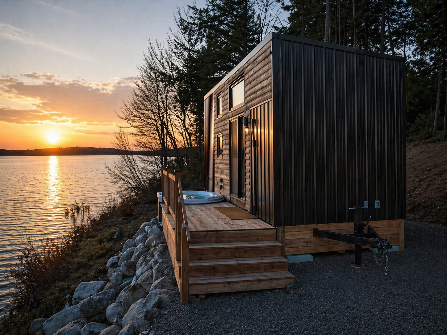 Lakeside Tiny Home, Maitland, Nova Scotia